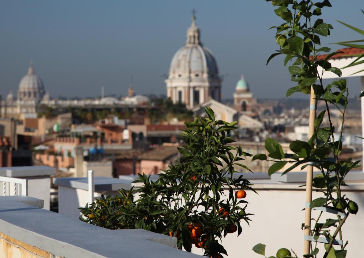 Apartment Spanish Steps With Panoramic Roof-Terrace Róma Kültér fotó